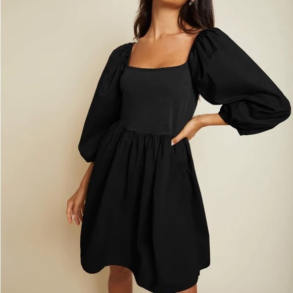 Nation LTD Babydoll Dress Small 100% cotton - Picture 8 of 9